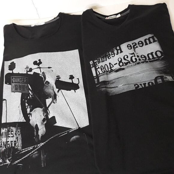 Uniqlo Daido Moriyama Hawaii Collection UT Graphic T-Shirts M Set Of 2 - Picture 1 of 16